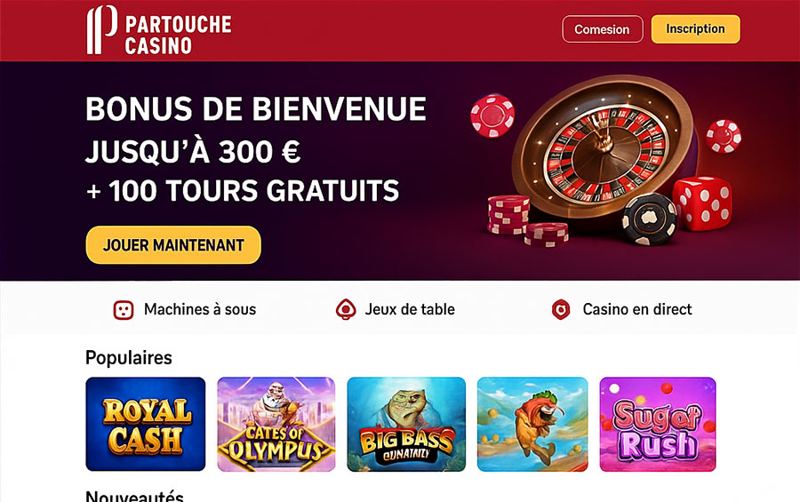 Partouche Casino en ligne