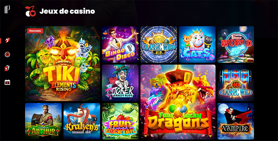 Partouche casino machines a sous