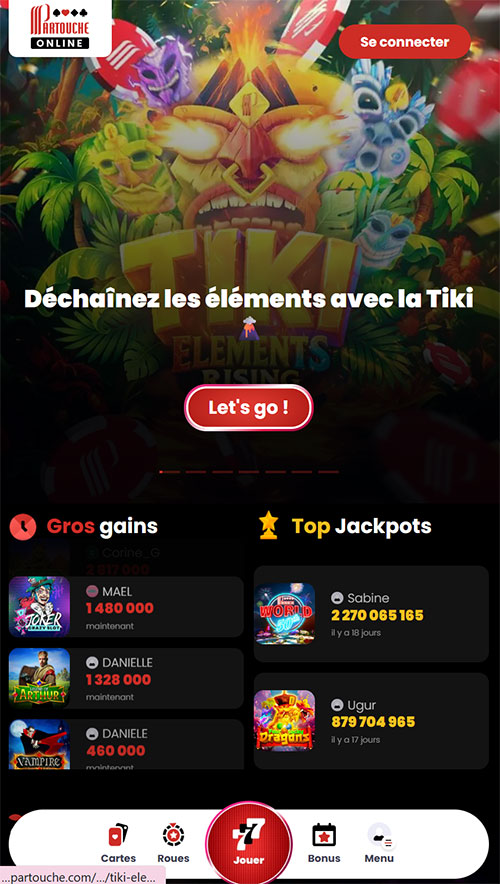 casino partouche mobile